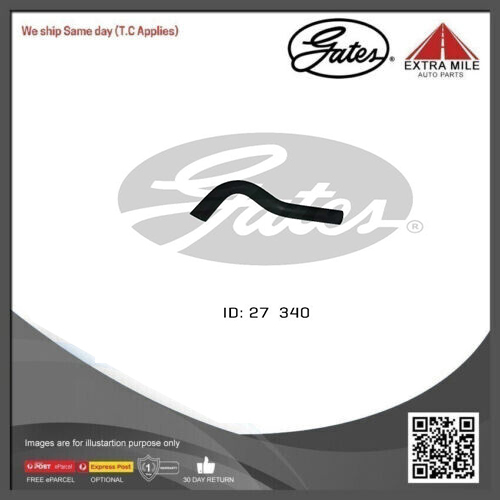 Gates Curved Radiator Hose For Suzuki Sierra F10A SJ 1.0L Petrol Engine