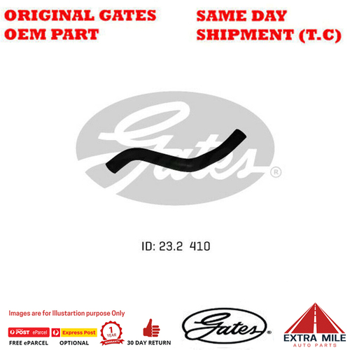 Gates Curved Radiator Hose For AUDI 80 B4, 8C2 2.3L NG - 4261-1279