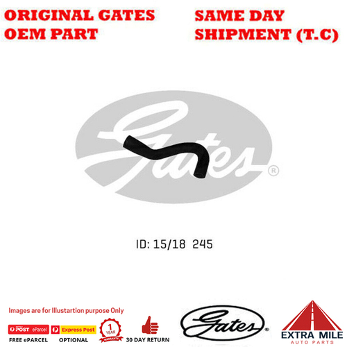 Gates Molded Heater Hose -02-1101