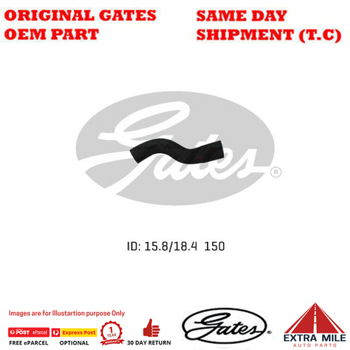 Molded Heater Hose For Toyota Land Cruiser Prado VZJ90,VZJ95 3.4L 5VZ-FE Petrol