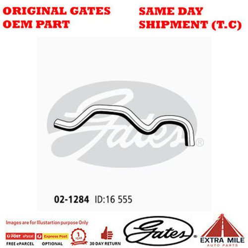 Molded Heater Hose 02-1284 for TOYOTA Aurion Petrol Engine 3.5L (GSV40) 2GR-FE