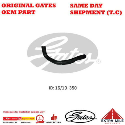 Molded Heater Hose 02-1337 for HOLDEN Rodeo RA
