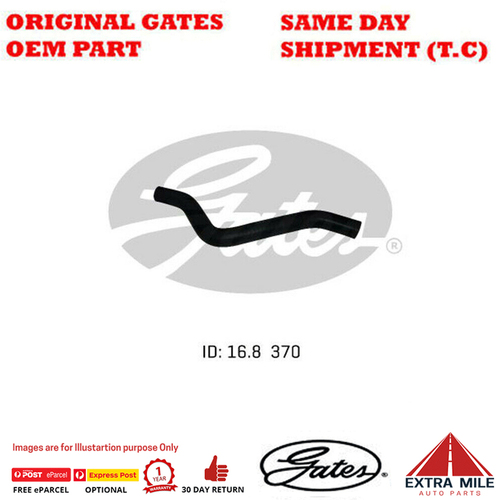 Molded Heater Hose 02-1394 for HOLDEN Viva JF