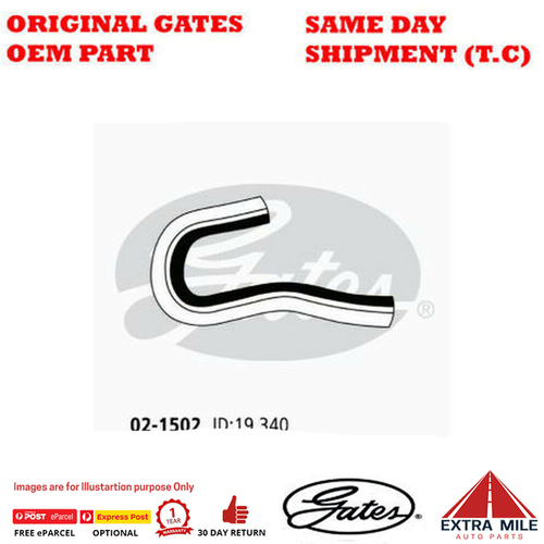 Molded Heater Hose 02-1502 for HOLDEN Epica EP