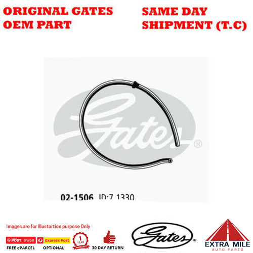 Molded Heater Hose 02-1506 for HOLDEN Calais VE