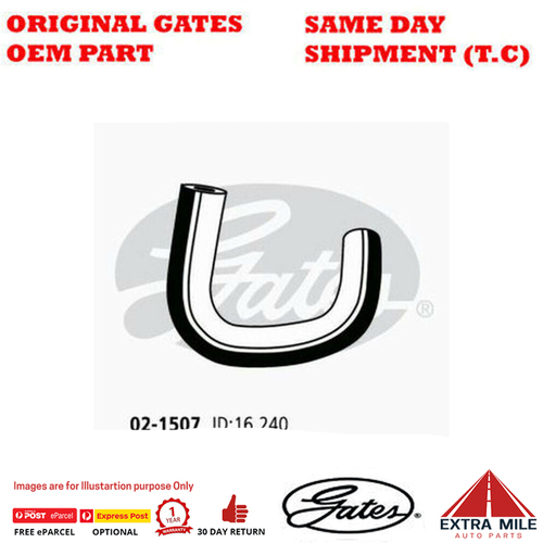 Molded Heater Hose 02-1507 for MAZDA BT50 UNY0