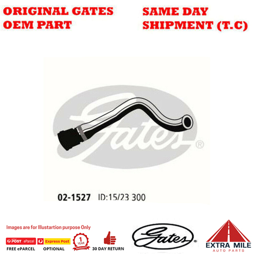 Gates Molded Heater Hose  For HOLDEN Colorado RC 3.6L LCA (H9)