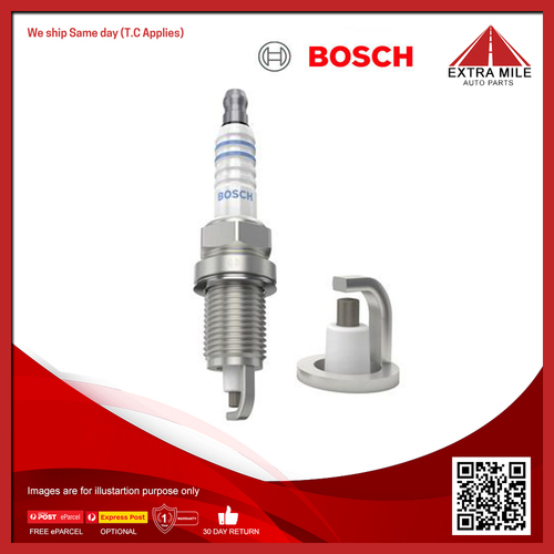 Bosch Spark Plug For Jeep Wrangler TJ 4.0L ERH 2D Convertible - 0242225537