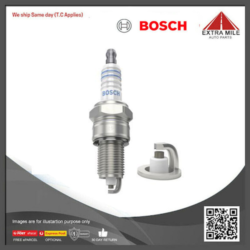 Bosch Spark Plug For Ford Australia Falcon AU 4.0L XR6 YTR, LPG 96H - (Set Of 6)