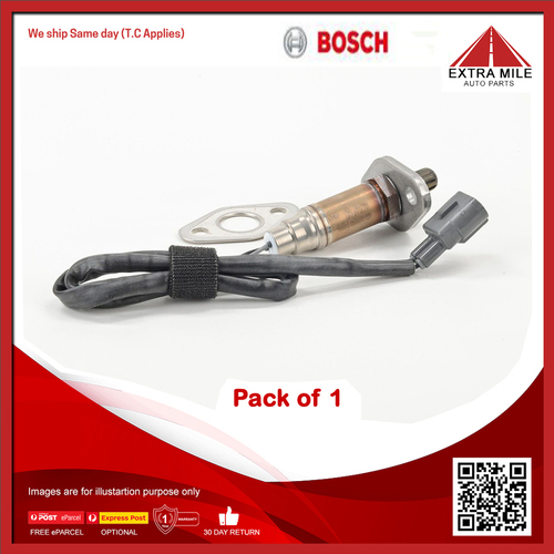 Bosch Lambda Sensor For Holden Nava LG 1.6L/1.8L 4Cyl 4A-FE,7A-FE Petrol 