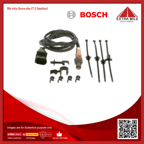 Bosch Oxygen Lambda Sensor For Audi A3 8L1 1.6L/1.8L Petrol Engine