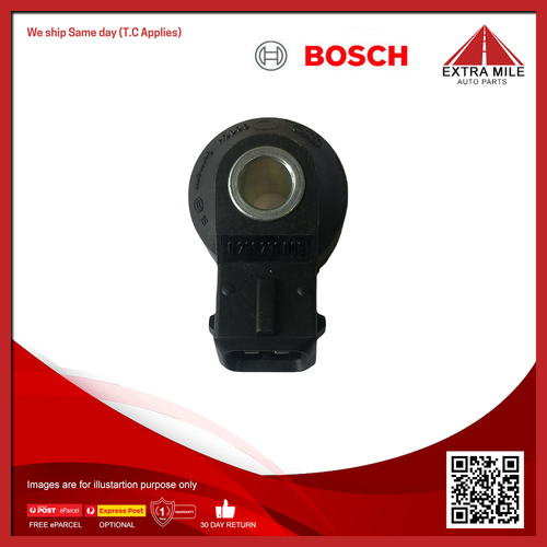 Bosch Knock Sensor For Holden Calibra YE 2.0L C20LET, C20XE Petrol 4Cyl 