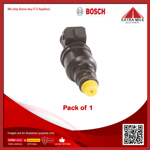 Bosch Injector For Holden Calibra (YE) 2.0L 1998cc Coupe 4Cyl C20NE Petrol