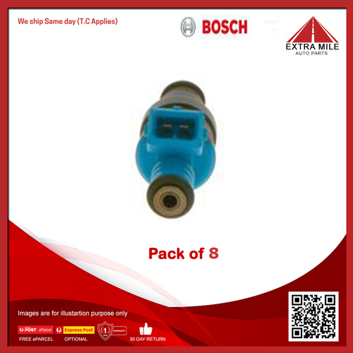 Bosch Injector [Pack of 8 ] - 0 280 150 775