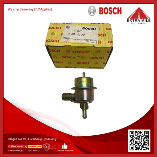 Bosch Fuel Pressure Regulator For Saab 9000 CD, CS 2.0L B202L, B202, B204E