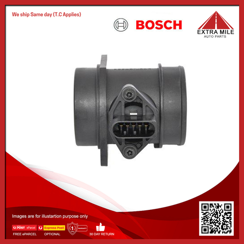 Bosch Air Mass Sensor For Volkswagen Polo GTi 9N 1.8 Litre BJX
