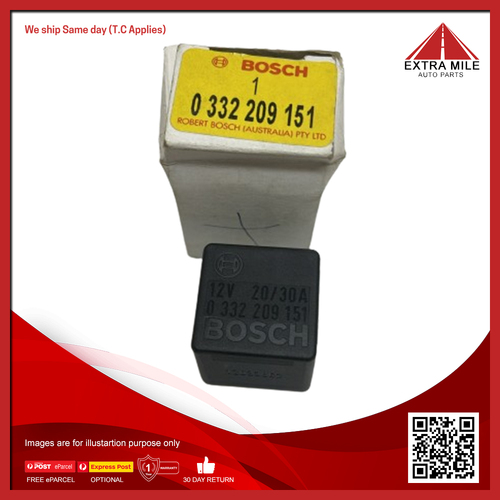 Bosch Main Current Relay - 0332209151