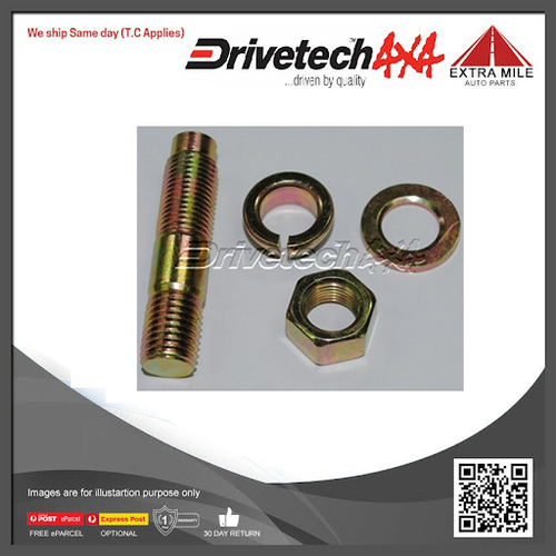 Drivetech 4x4 Hub Stud Kit - Front For Toyota LandCruiser - 038-032603
