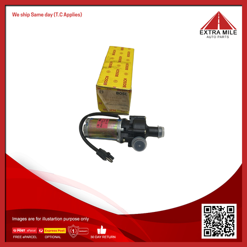 Bosch Auxiliary Water Pump For Mercedes-Benz SL R129 500 5.0L 8Cyl M119.960, M 119.982