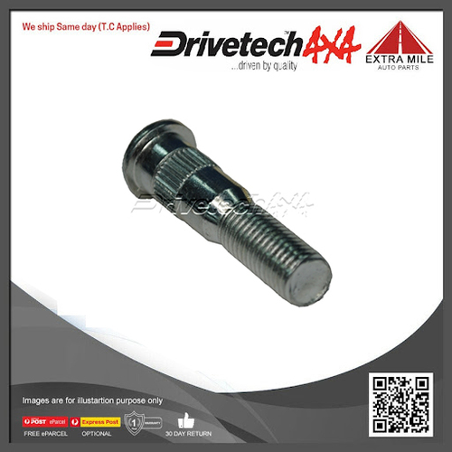 Drivetech 4x4 Wheel Stud Front For Toyota LandCruiser - 041-025513