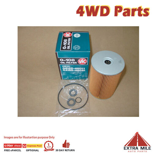 Oil Filter For Toyota Landcruiser HJ45 - 3.6L H Diesel - 04152-46011JNG