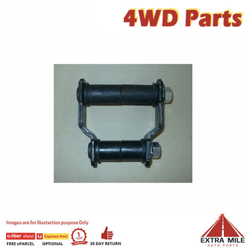 L/Spring Shackle Kits-Front For Toyota Hilux YN65-3Y 2.0L Carby 08/1983-08/88