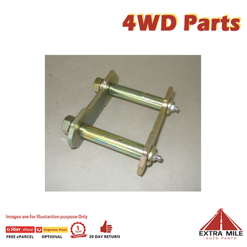 Series Shackle Kit - Front For Toyota Landcruiser HJ75 FJ75