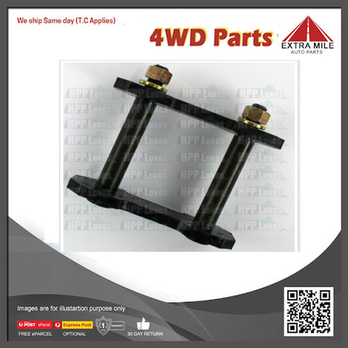 Spring Shackle Kits-Rear For Toyota Landcruiser FZJ75-4.5L 1FZFE 08/92-08/99
