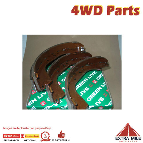 Brake Shoes - Rear For Toyota Landcruiser FJ80 - 4.0L 3FE Petrol 4WD