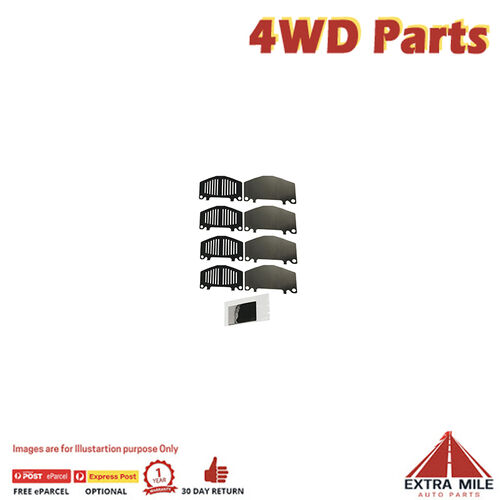 Disc Pad Shim Kit For Toyota Hilux KUN26-1KDFTV 3.0L 03/05-09/15 04945-0K150JNG