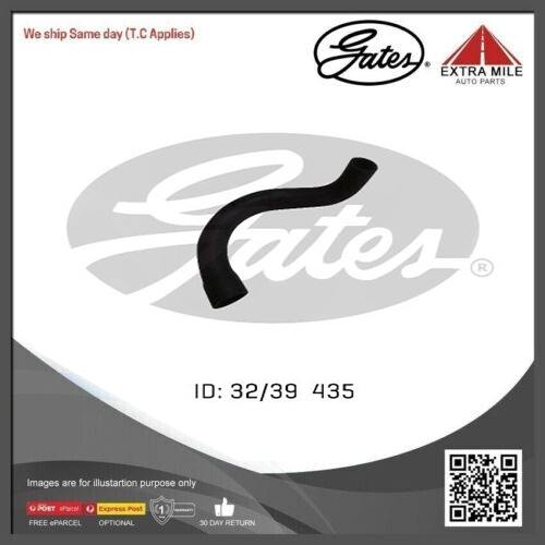 Gates Curved Radiator Hose For Ford Australia Falcon RXK RWD Sedan 2.4L Petrol Engine