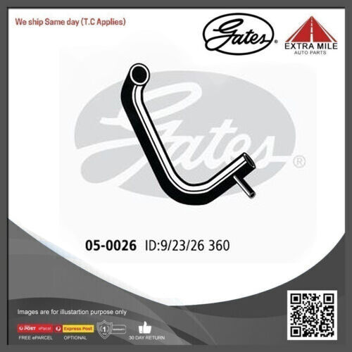 Gates Radiator Hose For Austin 1100  MK1, MK2, MK3 1.1L Petrol A Series