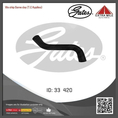Gates Curved Radiator Hose (Hose Length 420Mm) - 05-0117