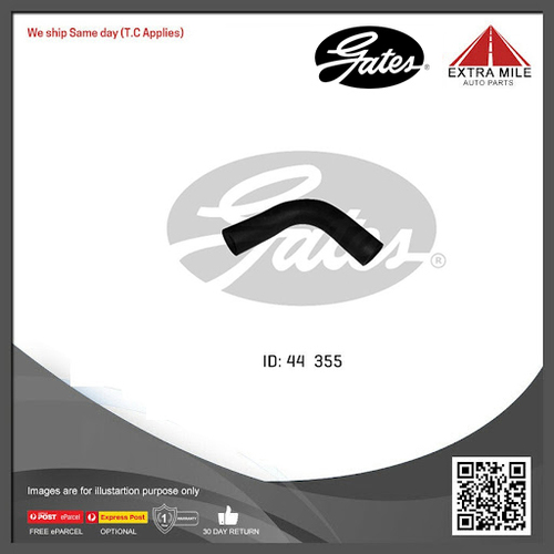 Gates Curved Radiator Hose For Holden Monaro Petrol Engine 5.7L - 05-0120