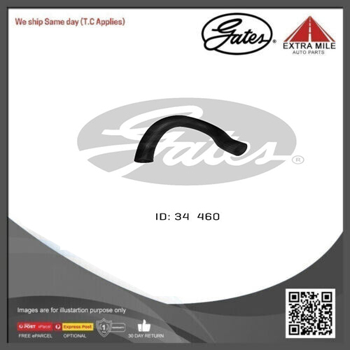Gates Curved Radiator Hose For Mitsubishi Sigma RWD Sedan 1.6L Petrol Engine