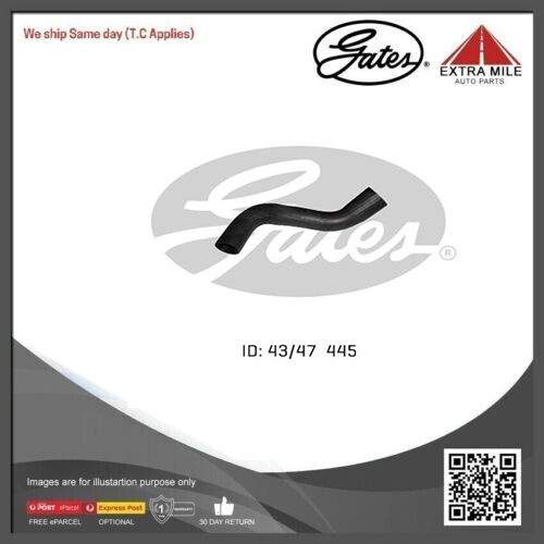 Gates Curved Radiator Hose For Ford Australia Cortina TE,TF RWD Wagon 3.3L Petrol Engine