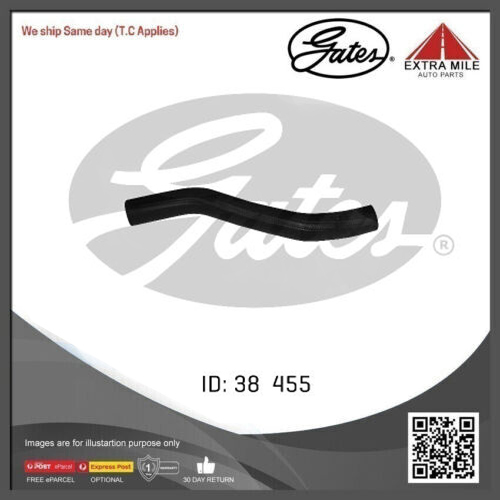 Gates Curved Radiator Hose For Ford Australia Fairlane V8 ZJ RWD Sedan 5.8L Petrol Engine