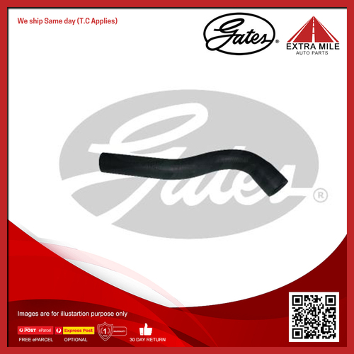 Gates Radiator Hose Upper Lower For Nissan Patrol MK, MQ, GQ 3.3L G160, SD33