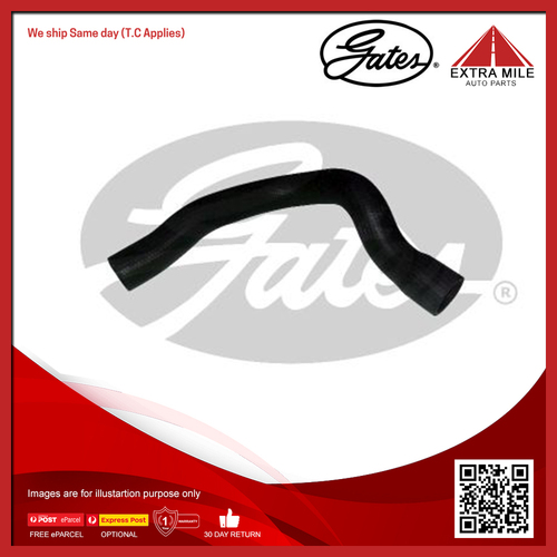 Gates Radiator Hose Upper Lower For Nissan Patrol MK, MQ, GQ 3.3L G160, SD33