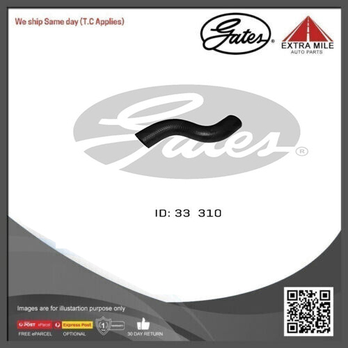 Curved Radiator Hose 05-0550 for MAZDA Familia MK V Fitting Position : Upper