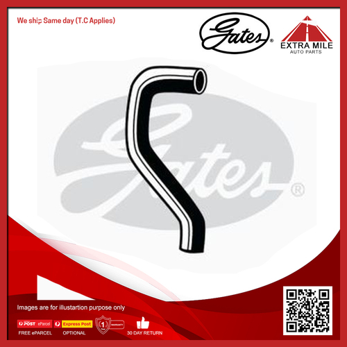 Gates Radiator Hose Upper Lower For Ford Econovan NA 1.6L Petrol