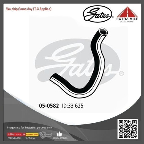 Gates Curved Radiator Hose For Mitsubishi L200 Express AWD Ute 2.0L Petrol Engine