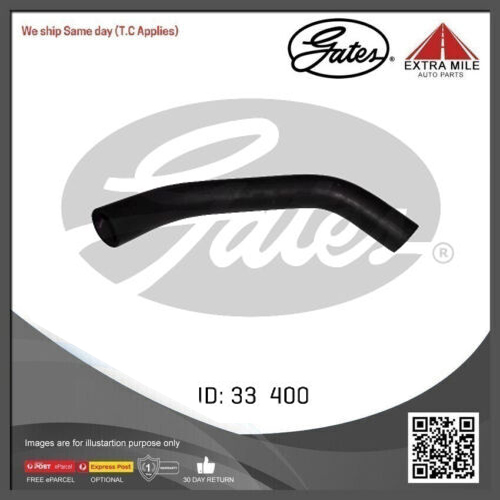 Gates Curved Radiator Hose For Holden Commodore RWD Sedan 3.0L Petrol Engine