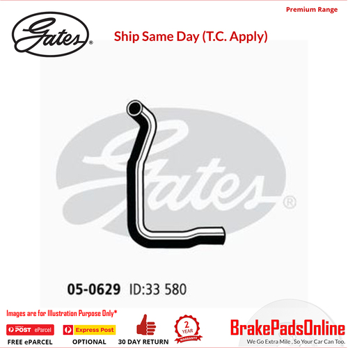 Gates Radiator Hose For Nissan - 05-0629