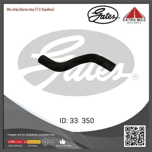 Gates Curved Radiator Hose For Ford Australia Capri V8 FWD Convertible 1.6L Petrol Engine