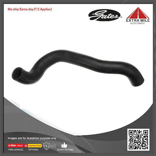 Gates Curved Radiator Hose For Nissan Pulsar FWD Hatchback 2.0L Petrol Engine 