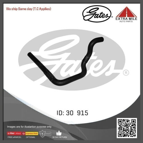  Gates Curved Radiator Hose For Daihatsu Applause FWD Hatchback 1.6L Petrol Engine