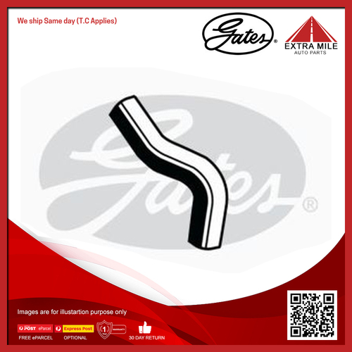 Gates Radiator Hose Upper Lower For Toyota Hiace LH5, LH6, LH7 2.4L 2L