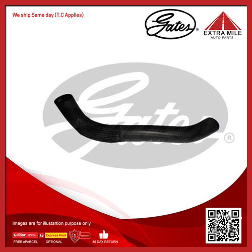 Gates Radiator Hose Upper Lower For Toyota Hiace RZH103, RZH113, RZH125 2.4L