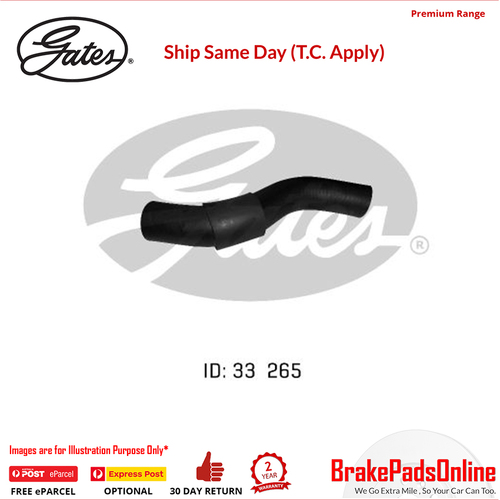 Gates Radiator Hose For Daihatsu - 05-0906